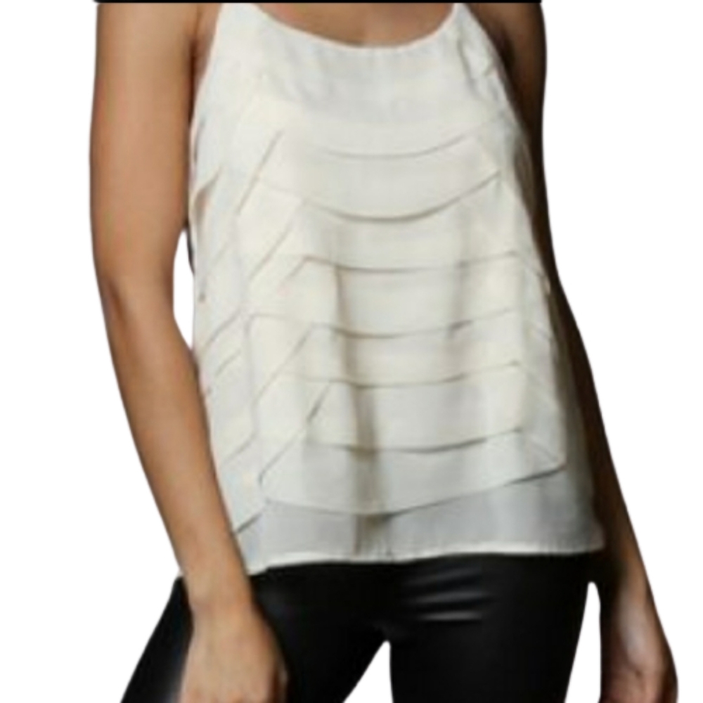 Beautiful White Layered Blouse